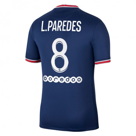 Fotballdrakt Paris Saint-Germain PSG Leandro Paredes 8 Hjemmetrøye 2021-2022 Kortermet